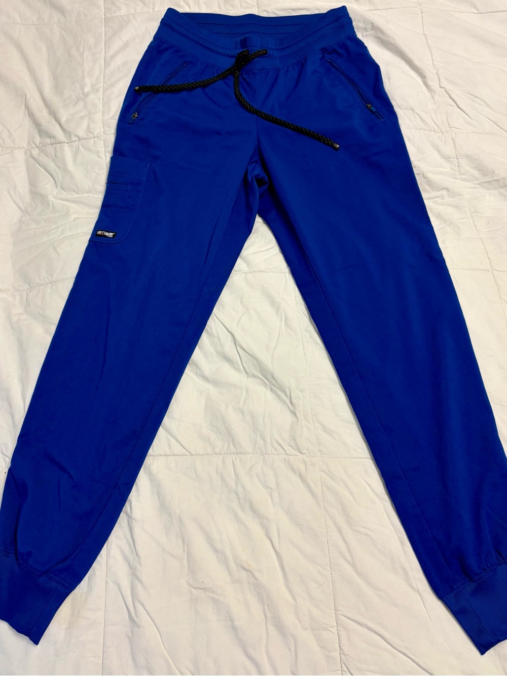 Royal Blue Grey's Anatomy Jogger Scrub Pants for Women